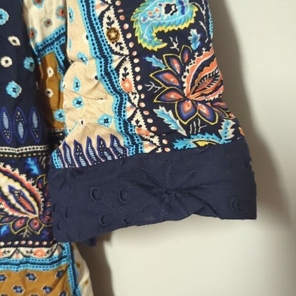 NWT Luna Moon Blue Open Front Cardigan - Picture 3 of 7